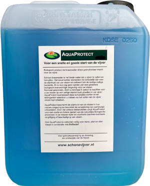Opstart van een nieuwe vijver met AquaProtect
